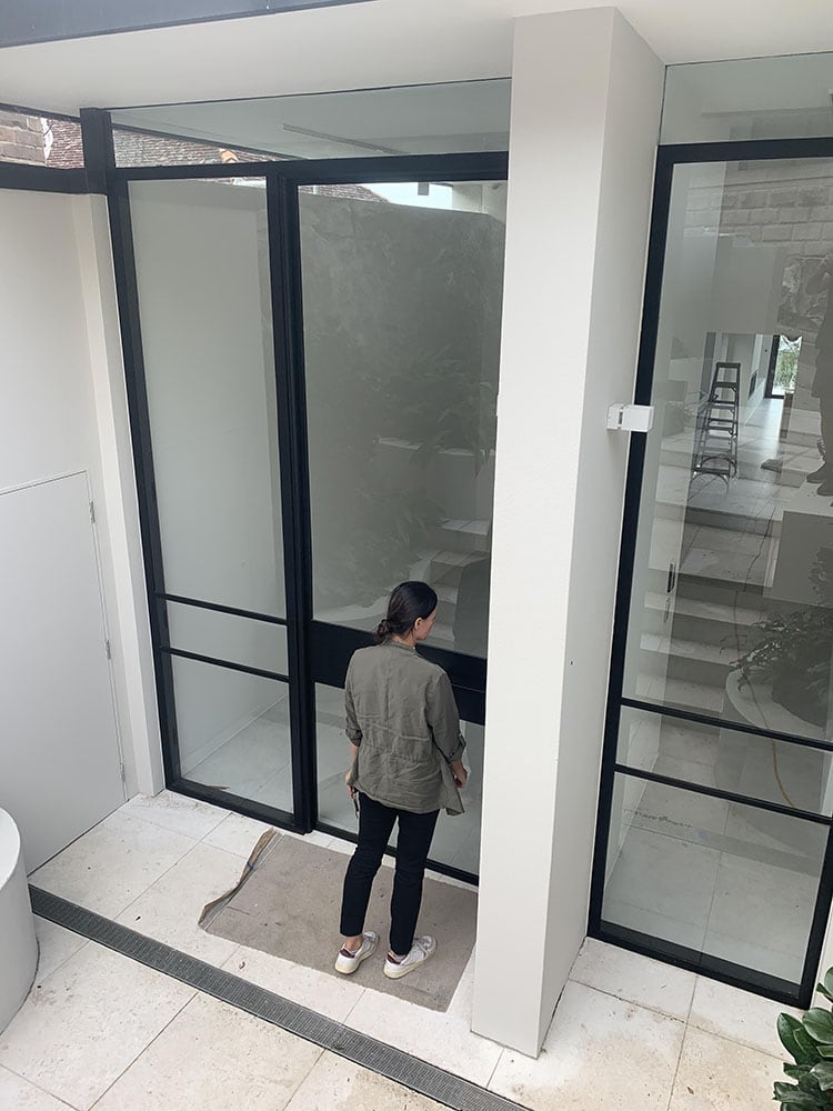 steel entry door project sydney